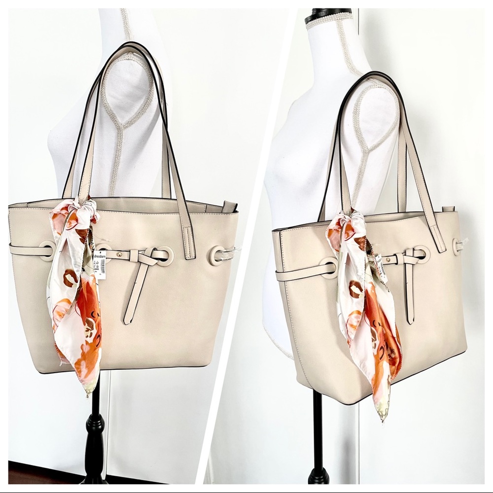 New Dressbarn Large Tote Laptop Handbag Purse